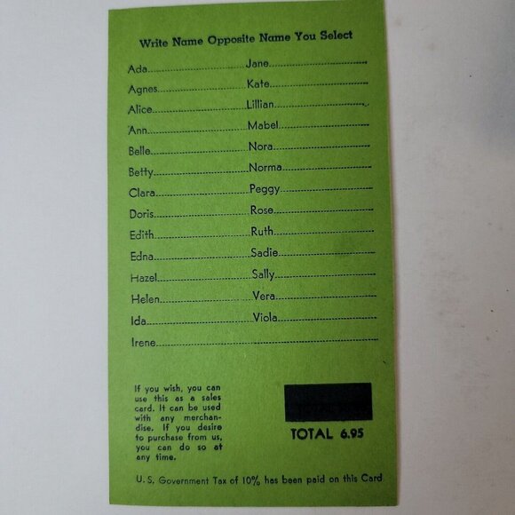 1937 Garden City Novelty The Time Band Rotary Clock 5 colors raffle game 29cents - Picture 3 of 11